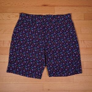 Polo Golf Ralph Lauren Blue Floral Golf Swim Shorts Size 32 Brand New